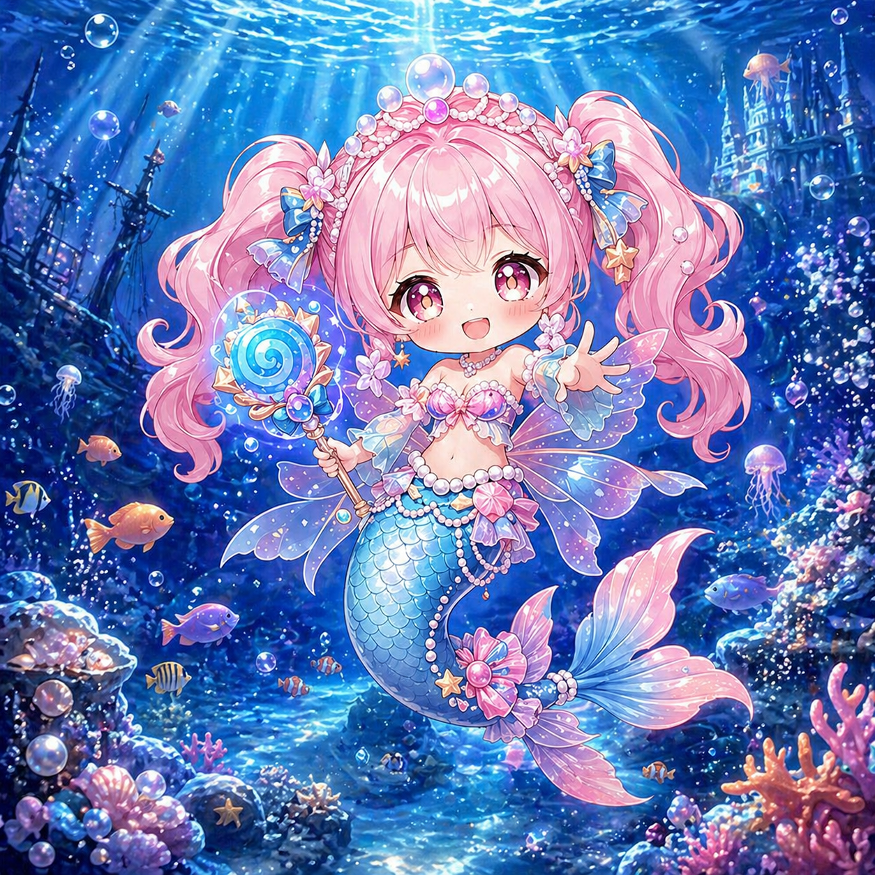 水底美人魚